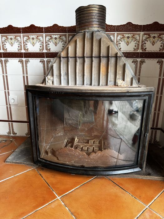 Recuperador de calor para lareira