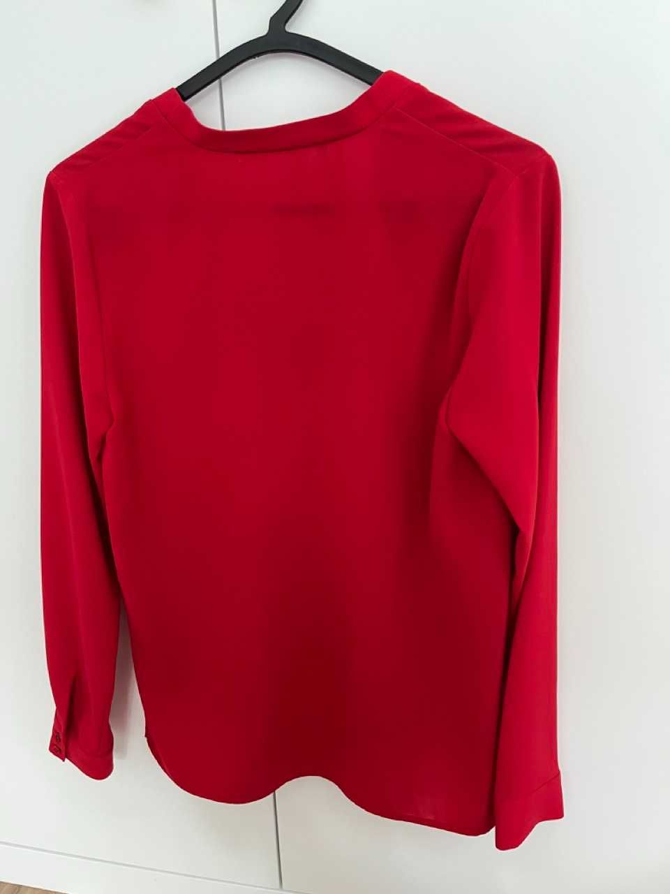 Blusa vermelha Zara