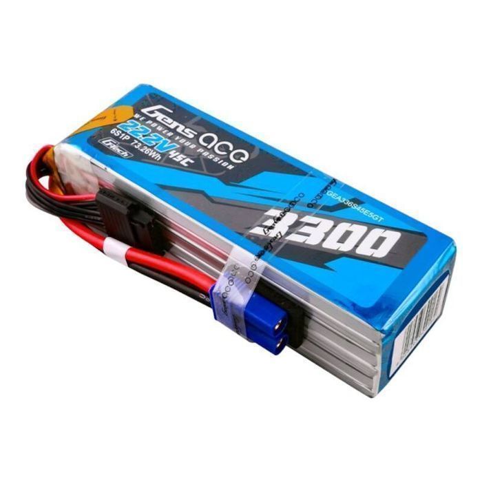 Gens Lipo Plug 45C Ec5 6S1P 22.2V G-Tech Akumulator 3300Mah Konektorem