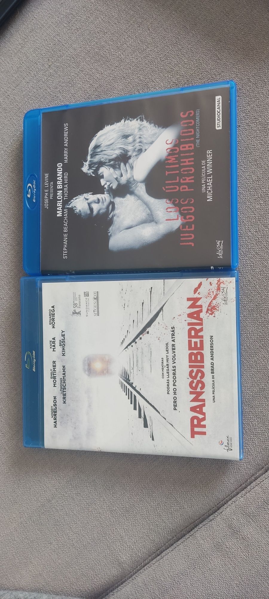 Transsiberian i The Nightcomers 2x bluray, bez pl, Marlon Brando
