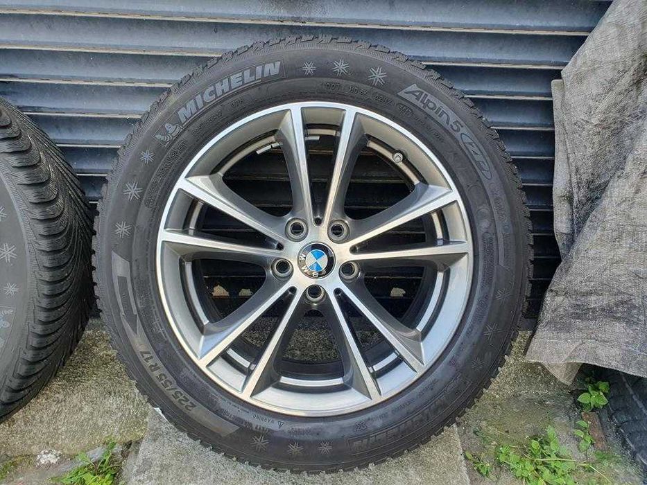 Oryginał koła 225/55R17 BMW 5 G30 G31 5x112 Michelin zima 7,3mm