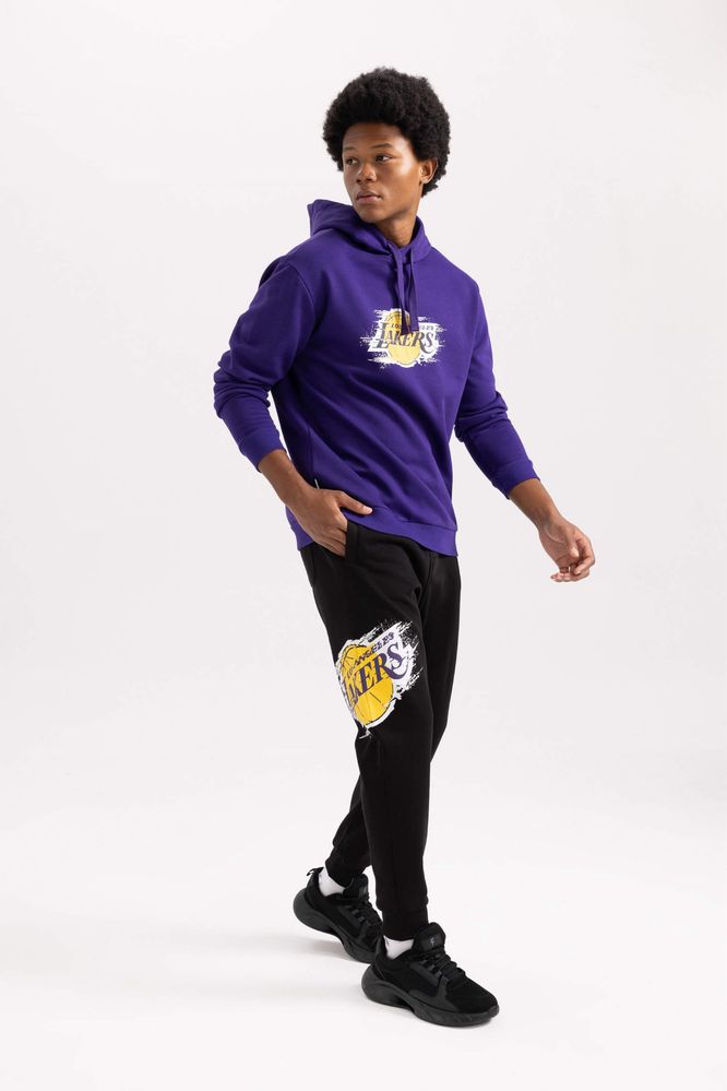 Штаны джогеры lakers nba