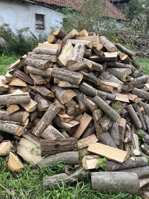 Drewno kominkowe bukowe, sosnowe cięte łupane