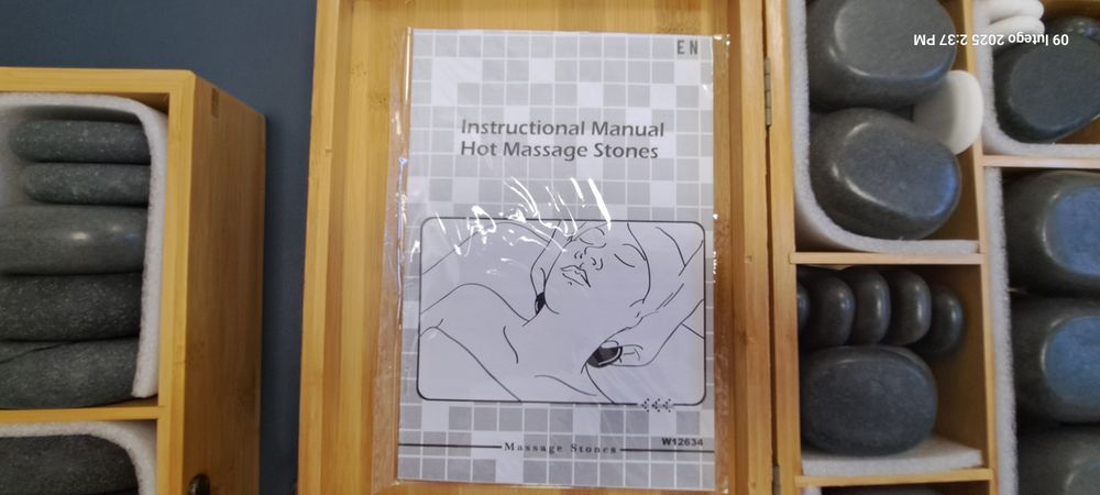 Podgrzewacz  17. L do masażu gorącymi kamieniami + trzy zestawy kamien