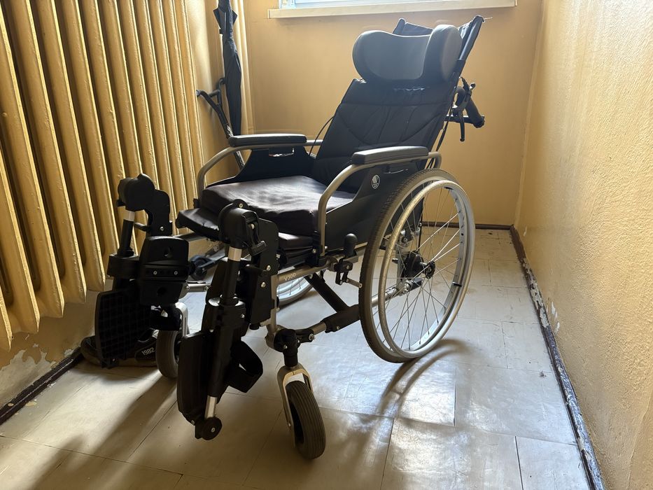 Wózek inwalidzki aluminiowy V300 Vermeiren