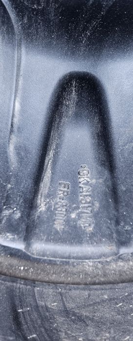 Оригінальний легкосплавний диск Porsche, модель "Aero Design", розміро
