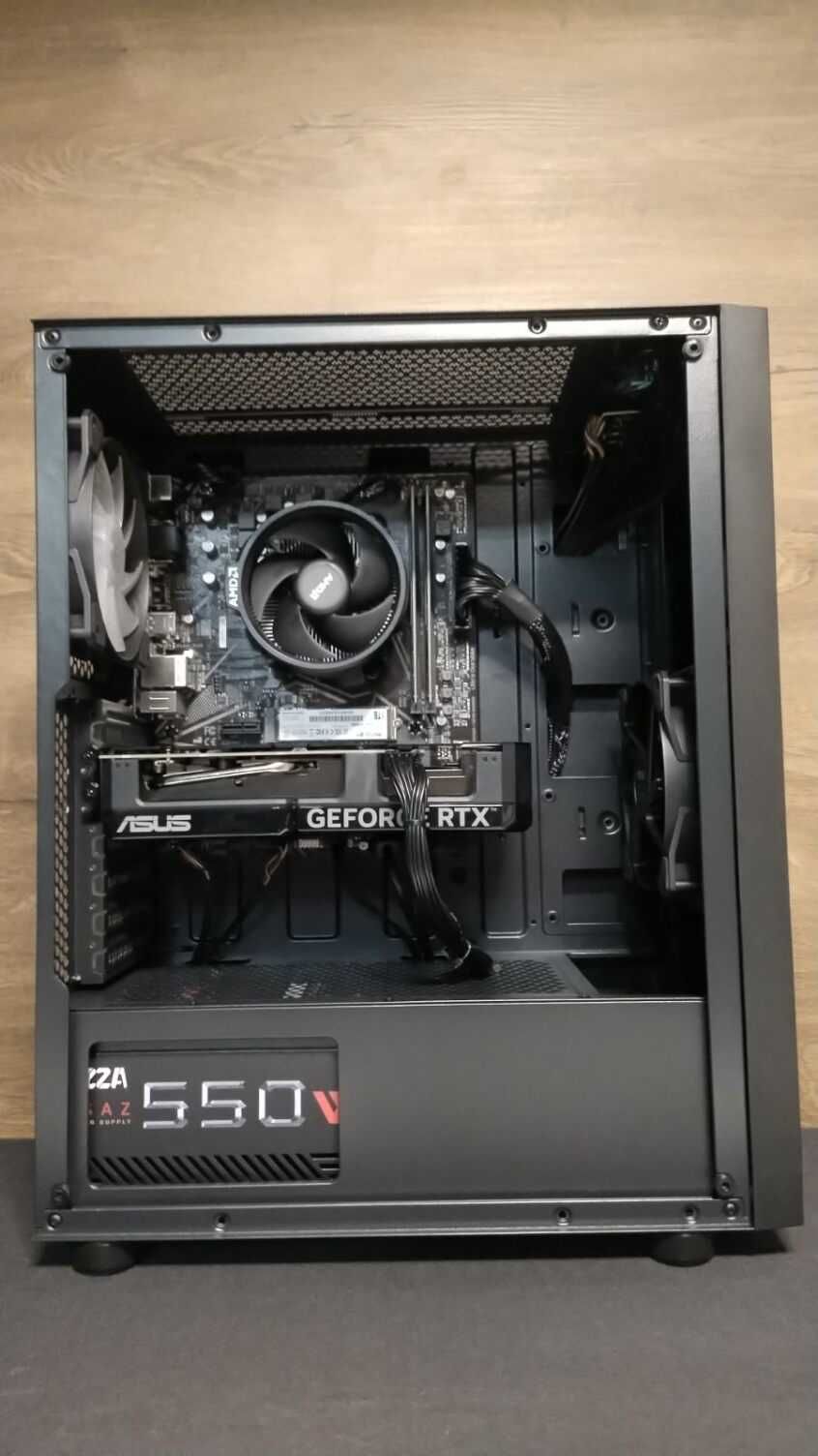 DO GIER RGB Ryzen 7 5700X RTX 4060 32GB SSD 1TB WIFI W11 DLSS 3 NOWY