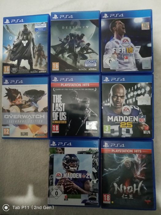 Продам комплект игр для ps4