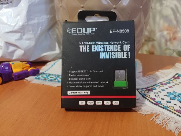 EDUP EP-N8508 Nano 150Mbps 802.11n Wireless-N USB WiFi