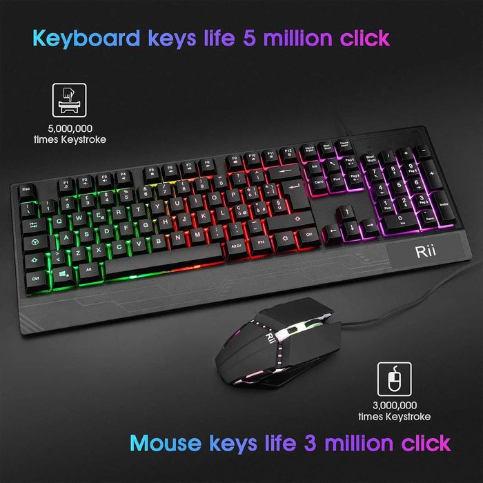 Teclado + Rato Gaming NOVOS