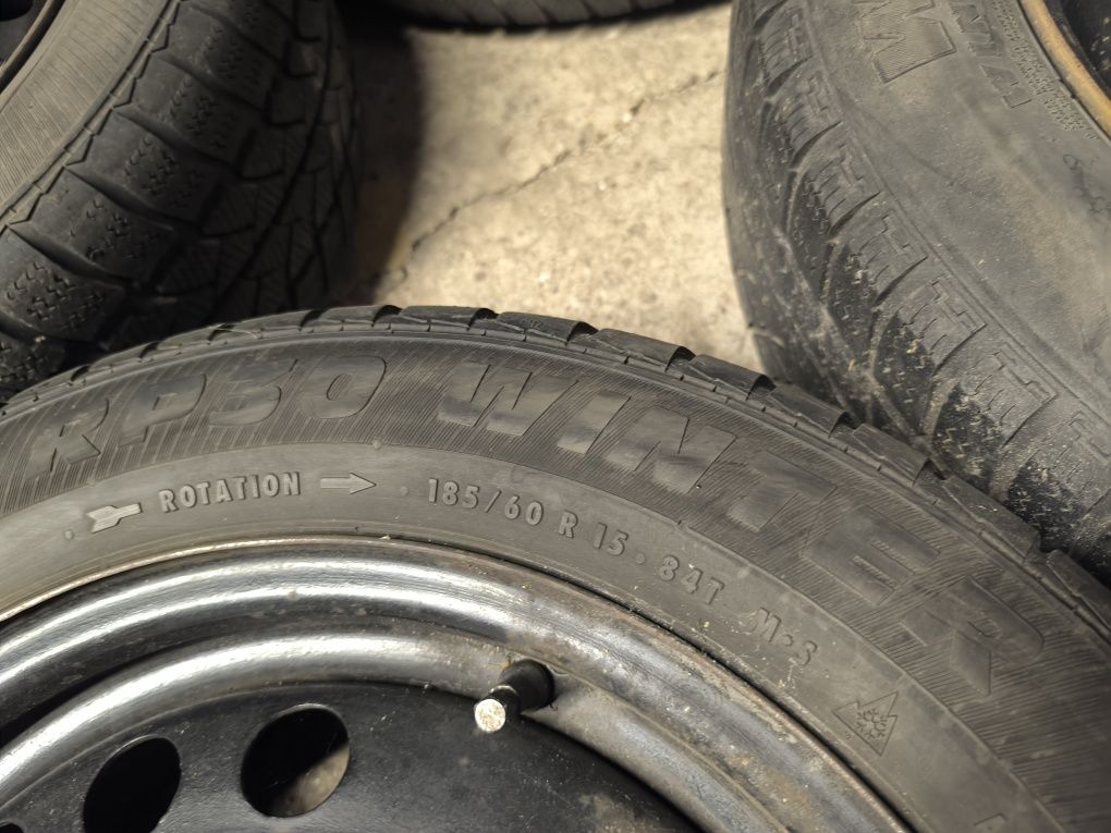 4x koła zimowe felgi zimowe Opel Meriva A 15 cali