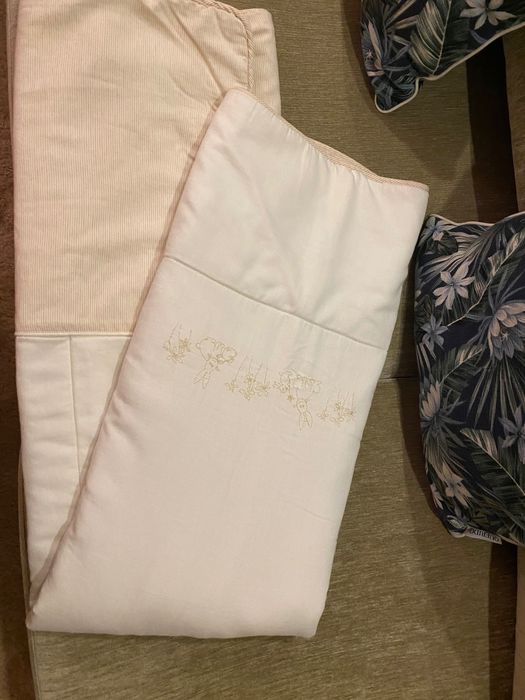 Edredão e resguardo Natura Pura cama bebé