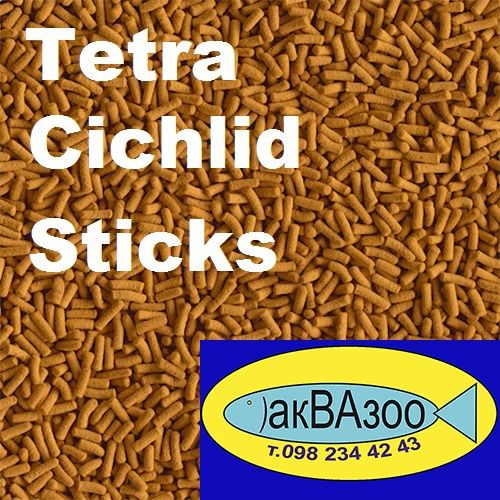 Tetra Cichlid Sticks 100грамм на вес Более 100 видов корма для рыб
