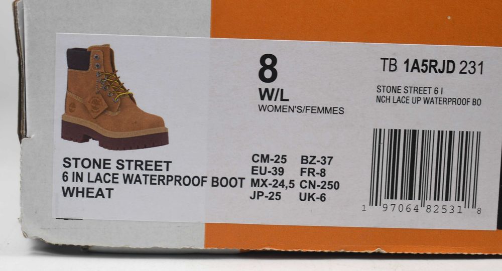 Jak nowe trapery Timberland Stone Street roz. 39