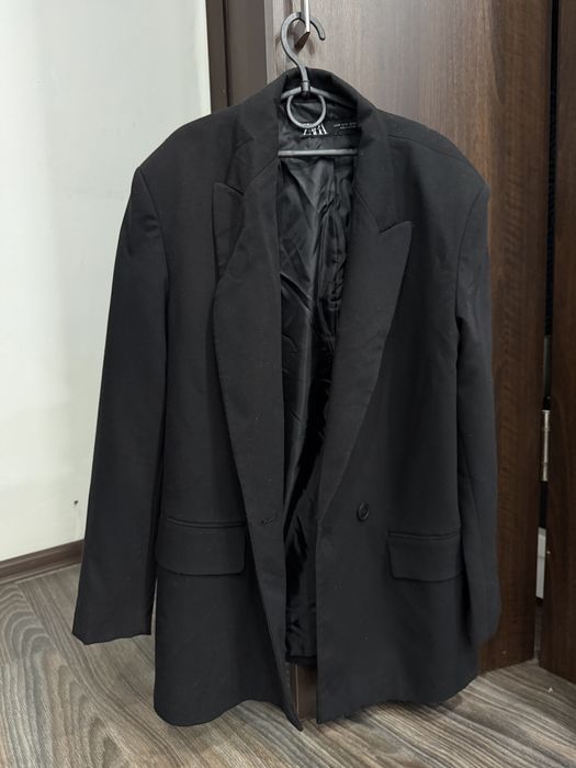 Жакет zara чорний