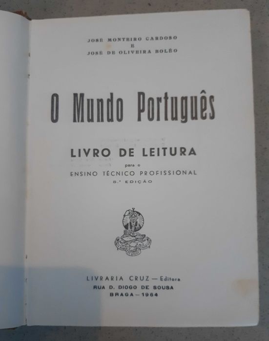 Antigo Livro de Leitura 1964