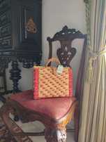Malas e cestas de palha handmade