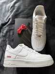 Promocja\Posiadać dowód*air NikeForce1Supreme Biały UnisexTrampki 42.5