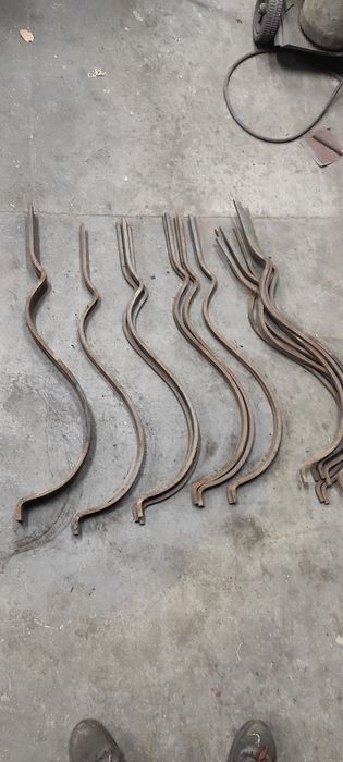 Tralki stalowe 900mm