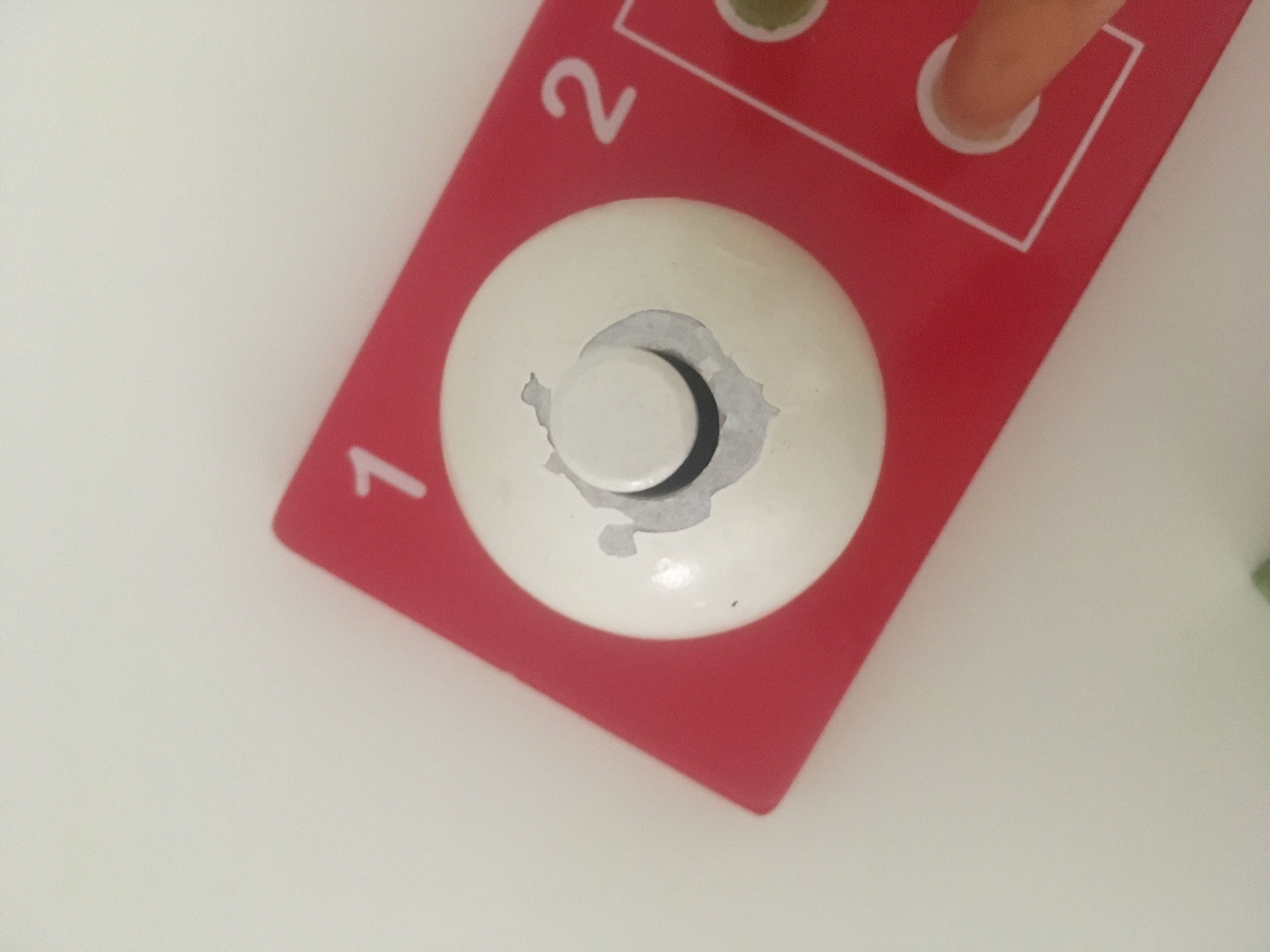 Brinquedo de madeira para aprender a contar
