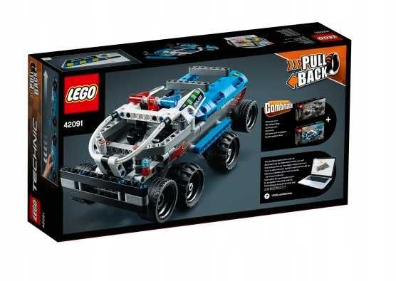LEGO TECHNIC 42091 Policyjny pościg NOWE Warszawa