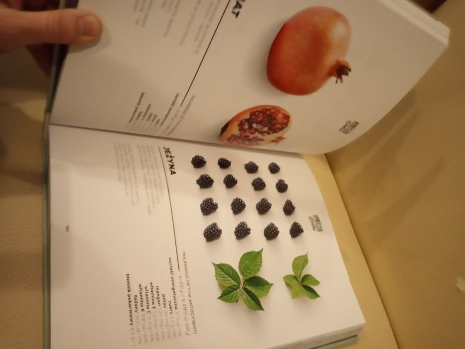 Książka jeść zdrowiej warzywa i owoce