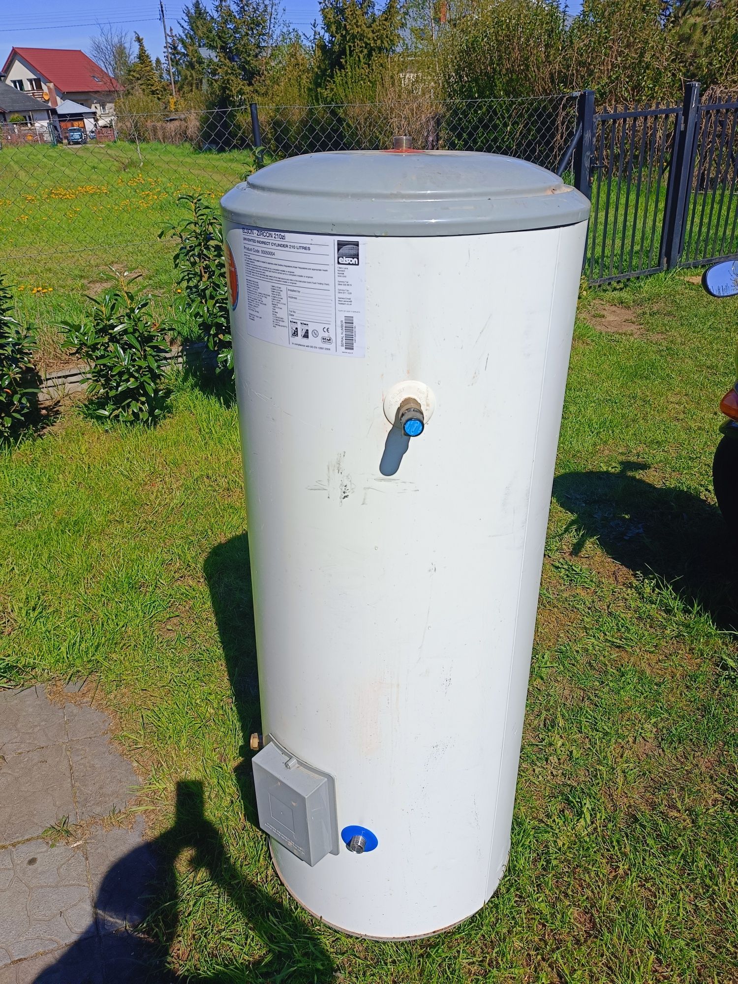Sprzedam bojler 210 l ocynk