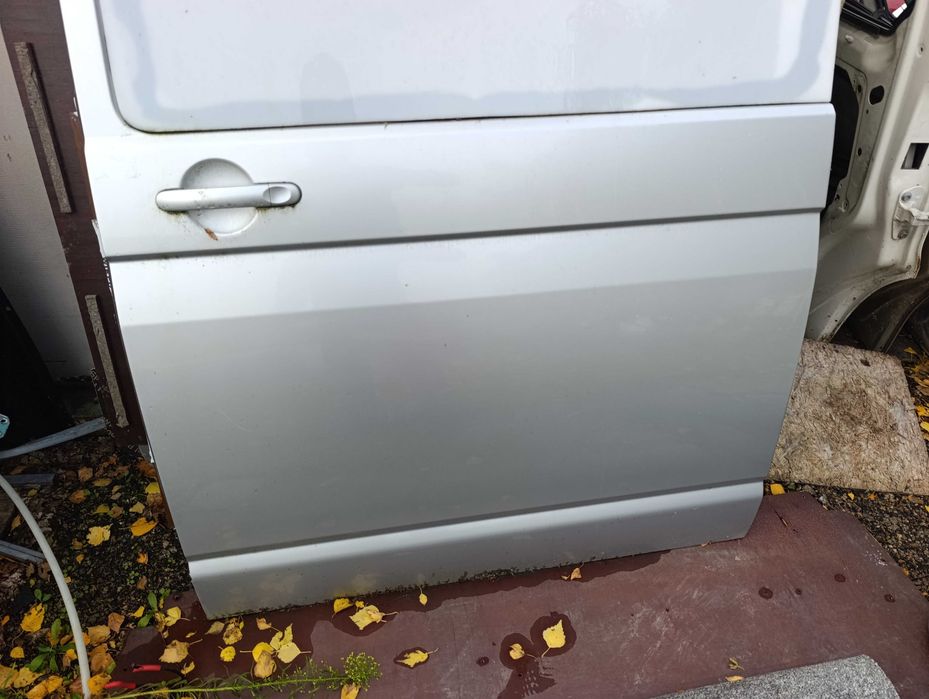 Drzwi przesuwne VW T5 T5 lift T6 lewe srebrne