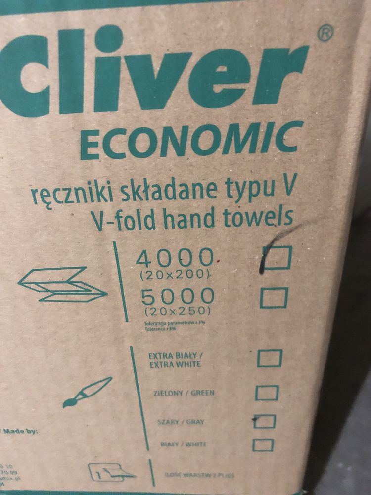 Reczniki papierowe v typu zz