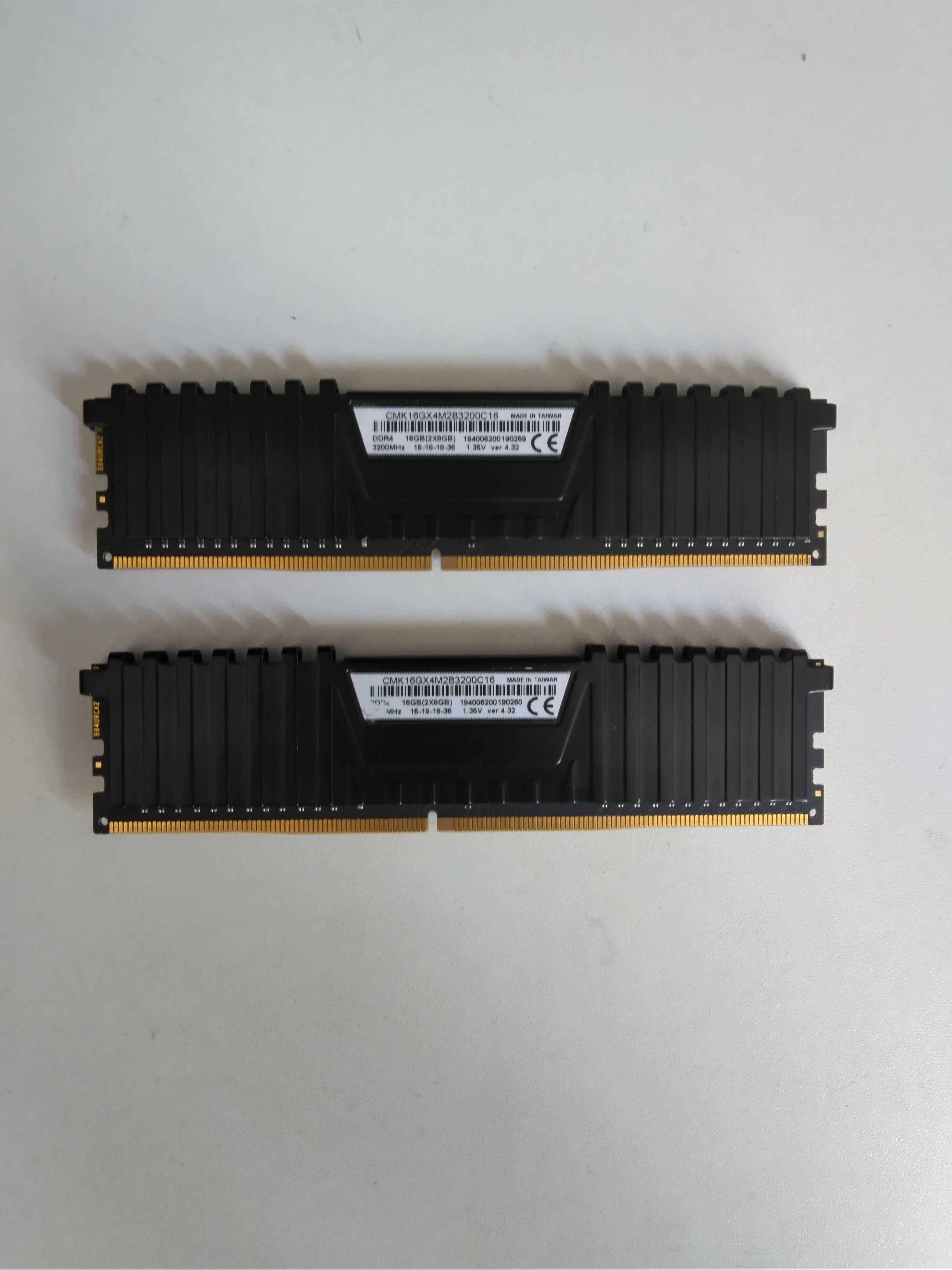 Pamięć RAM Corsair Vengeance LPX DDR4 2x8gb 3200mhz