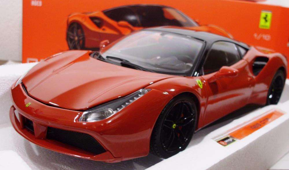 1/18 Ferrari 488 GTB - Bburago Signature