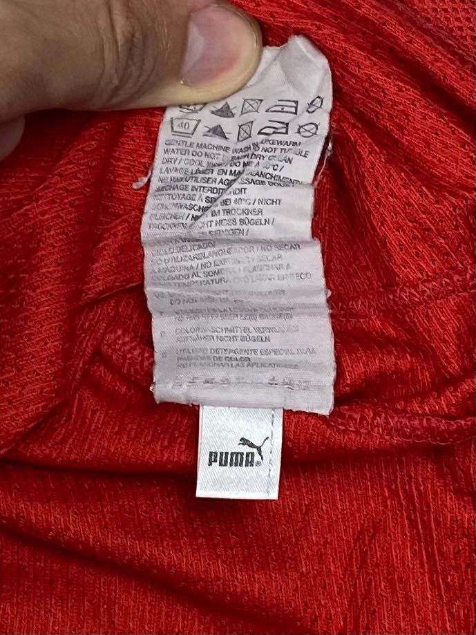 Puma Austria футболка 164 см подростковая футбольная красная оригинал