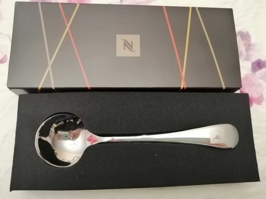 Colher de degustação da Nexpresso - Nova na caixa