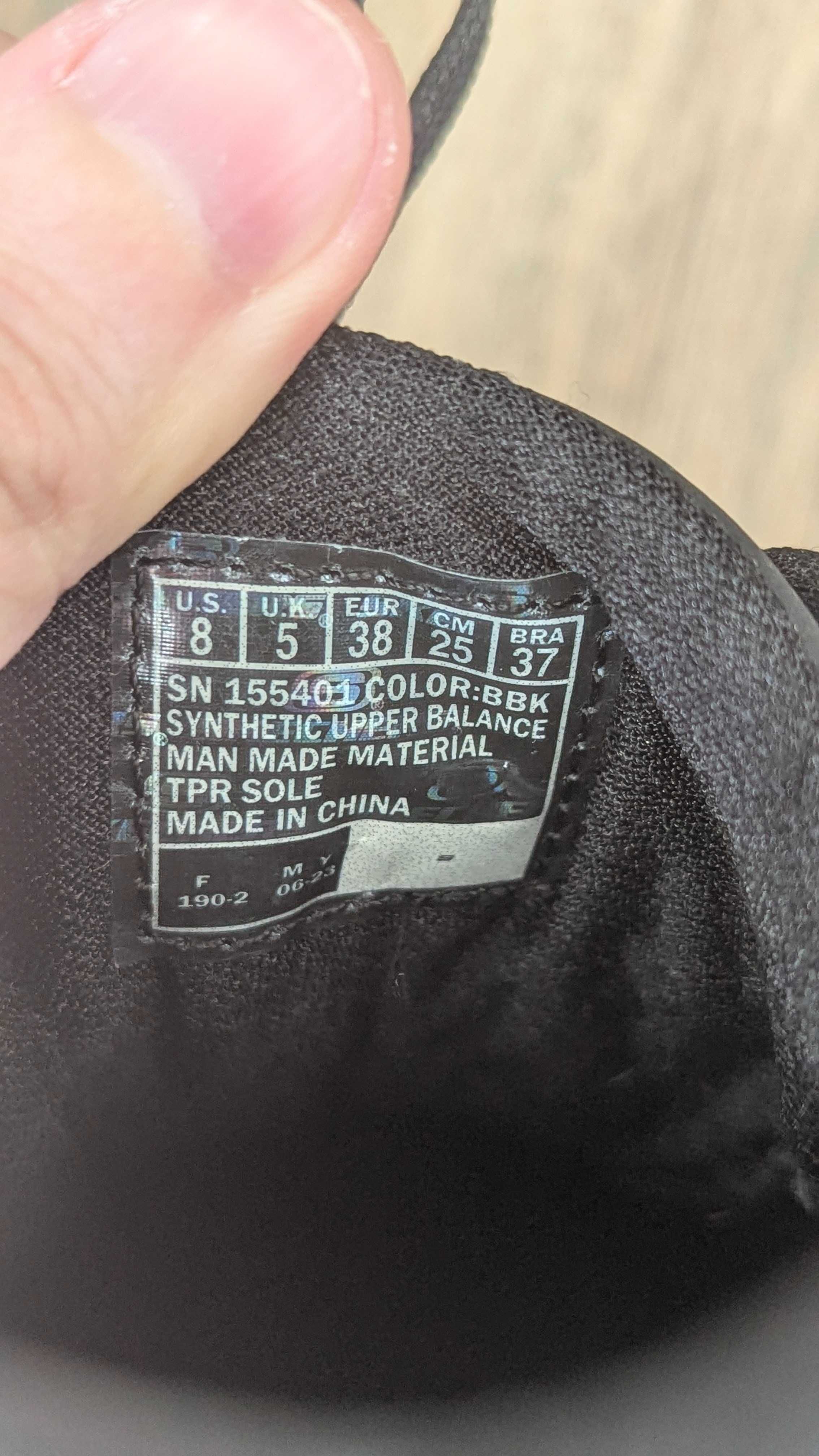 Кросівки Skechers 155401 BBK 38 розмір 25 см