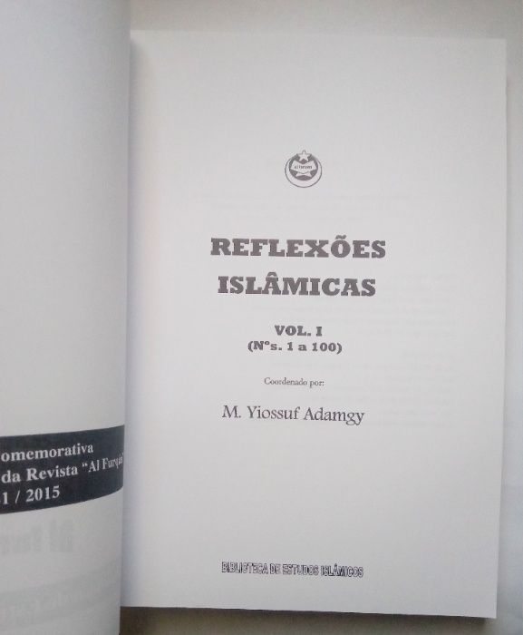 Reflexões Islâmicas, de M. Yiosssuf M. Adamgy