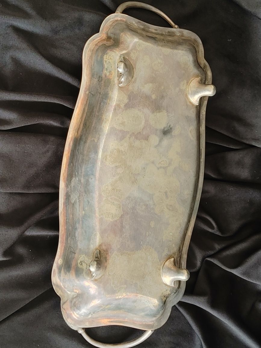 Patera Posrebrzana silver plater retro vintage PRL