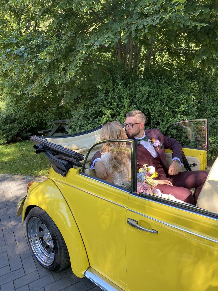 Samochód ,Auto do Ślubu Vw  Garbus Cabrio