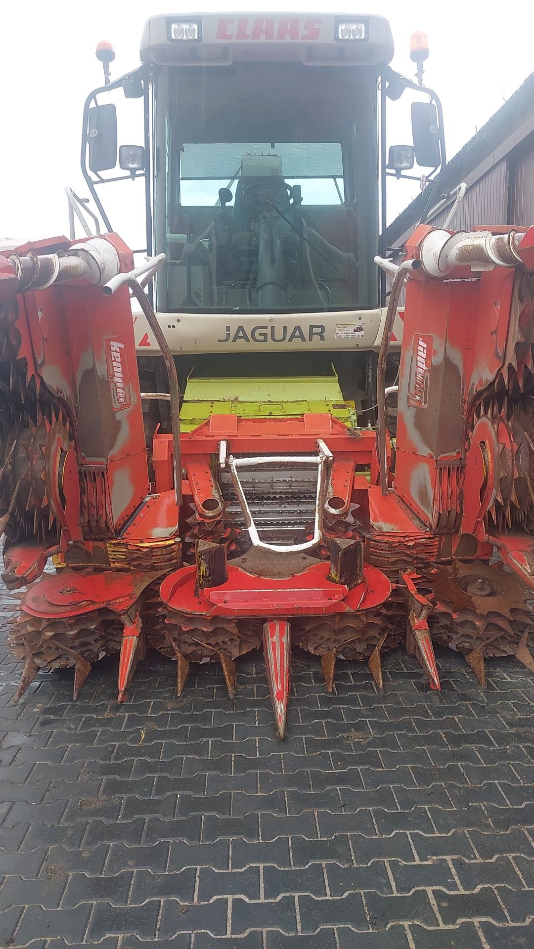 Claas jaguar 900 sieczkarnia samojezdna do kukurydzynie krone