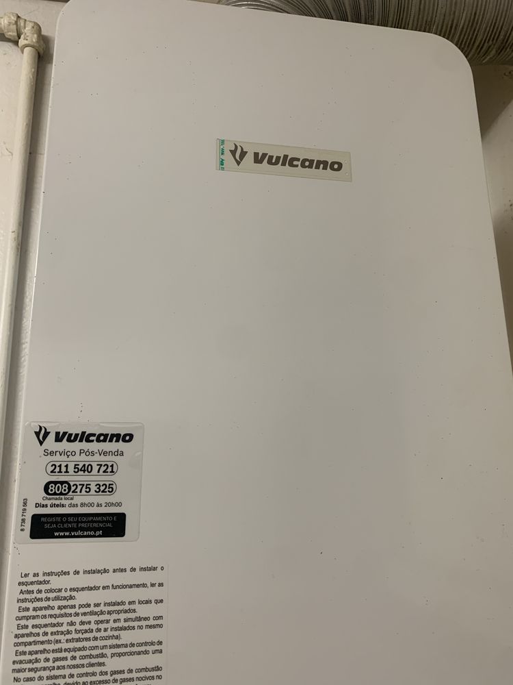 Esquentador vulcano