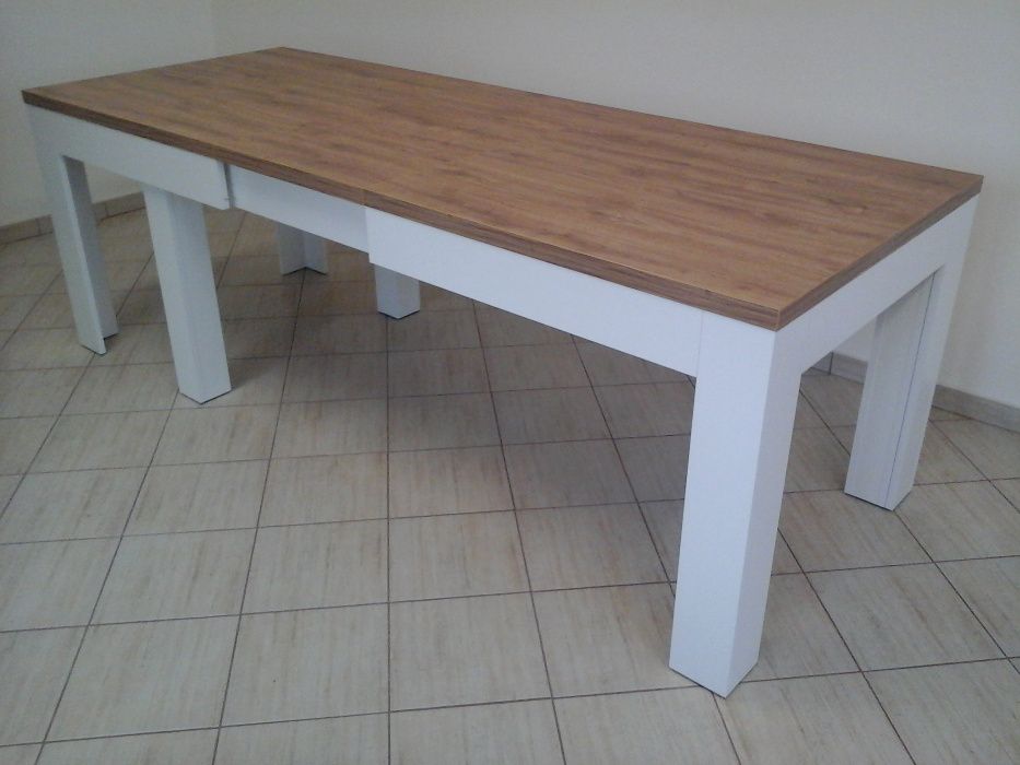 Duży stół rozkładany , kolor do wyboru , 100x160/230/300cm.