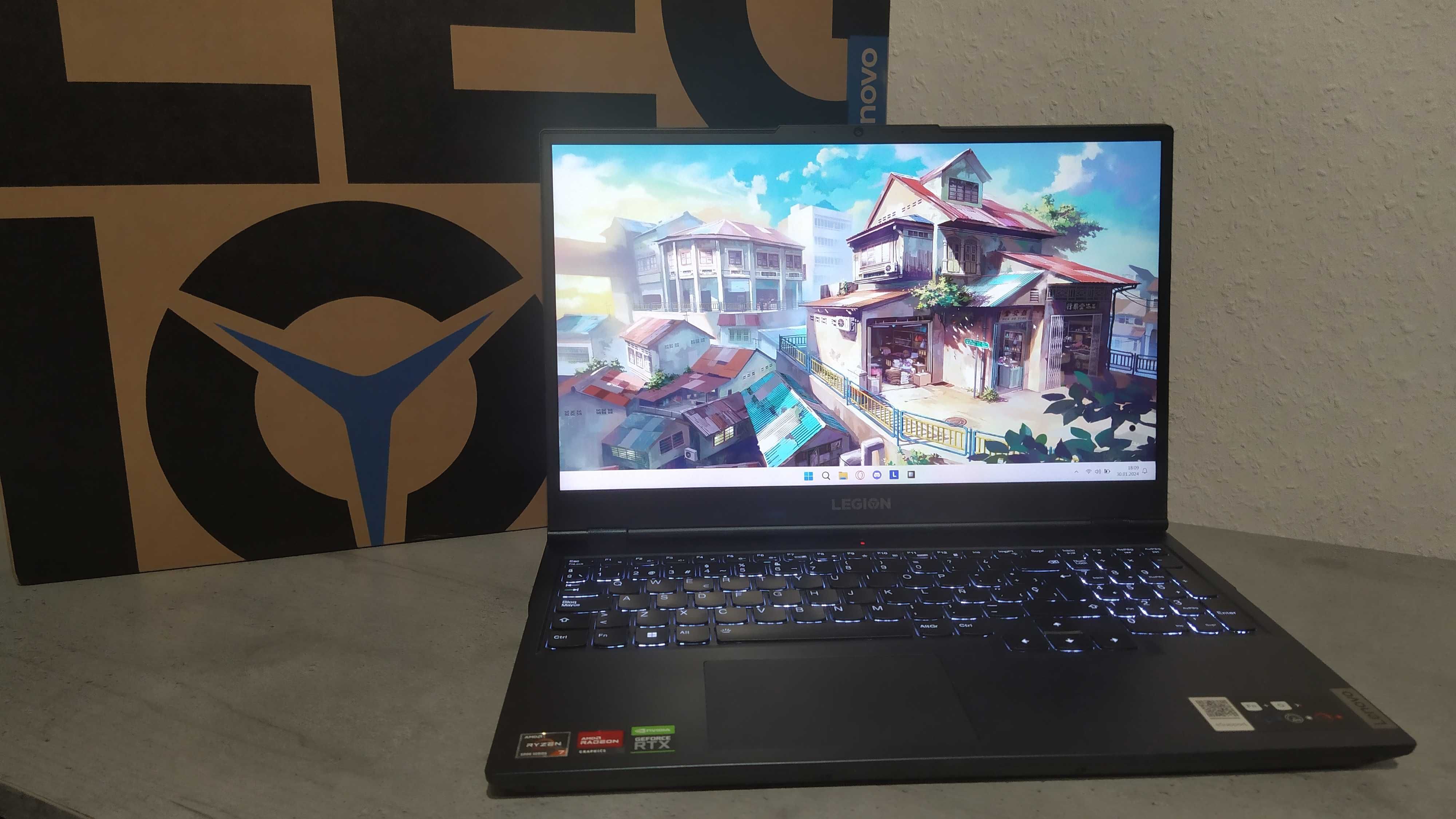 Laptop gamingowy Lenovo Legion 5 rtx 3060 Ryzen 7 5800H +Gratis