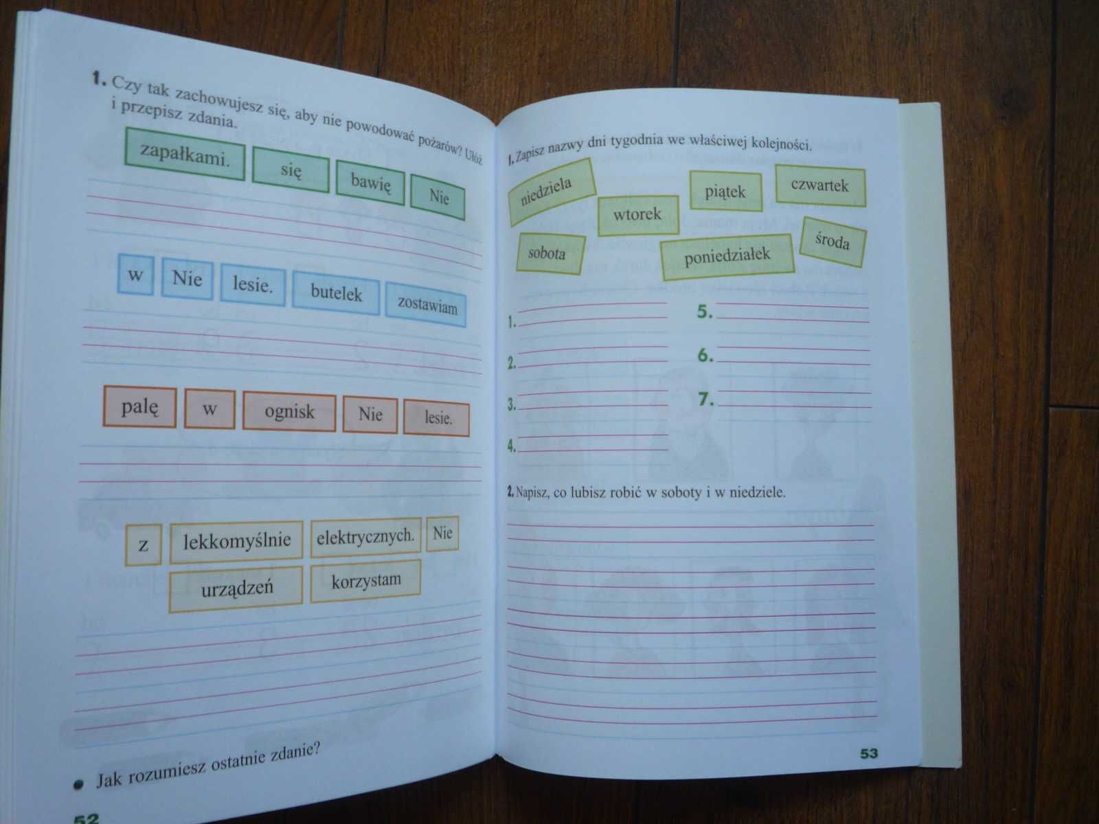 Już w szkole. Piszę coraz lepiej. Klasa 1. Semestr 2  Nowe Ćwiczenia