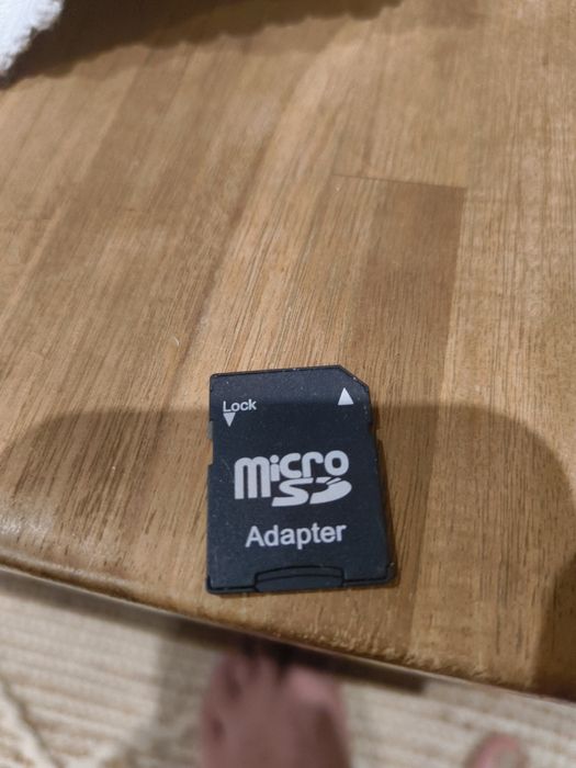 Adapter kart mikro SD plus karta 4gb