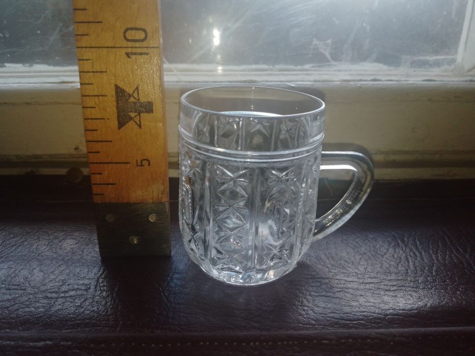 Продається набір кришталевих кружок виробництва СРСР.