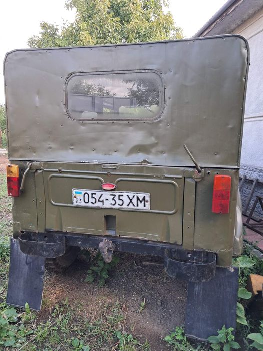 УАЗ 4*4 на ходу. ГБО