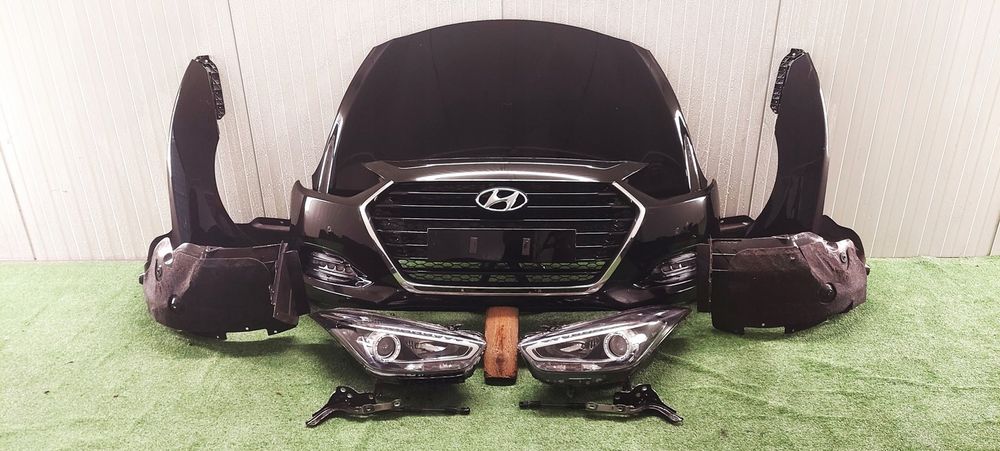 Zderzak przód Kompletny Hyundai I40 Lift Czujniki Led lak: Nka