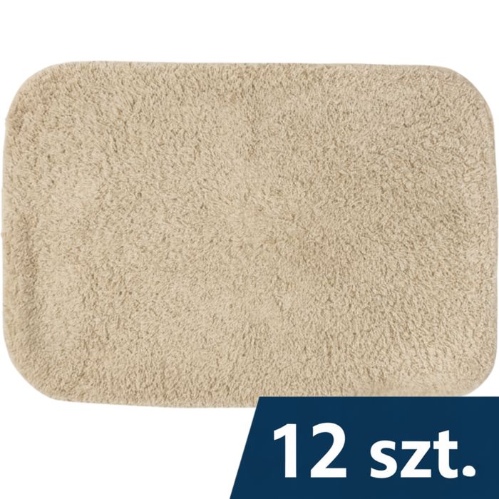 PROMOCJA -40% 12 szt. dywanikI łazienkowe 40×60 100% bawełna