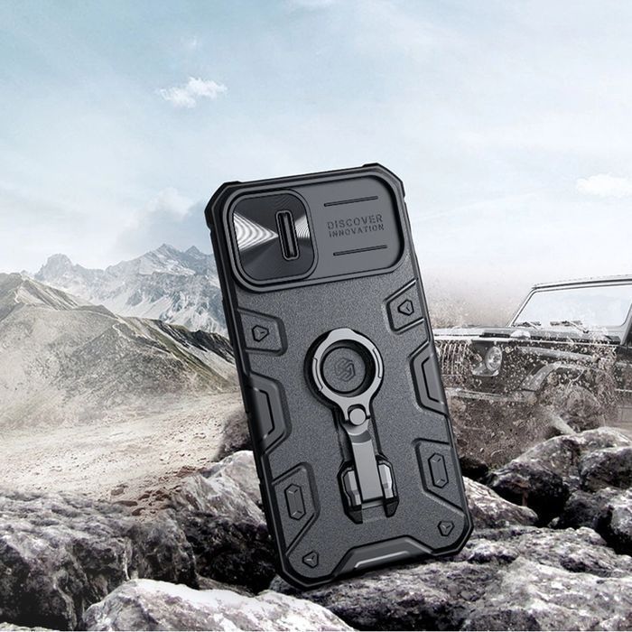 Nillkin CamShield Armor Pro Case etui iPhone 14 Plus pokrowiec