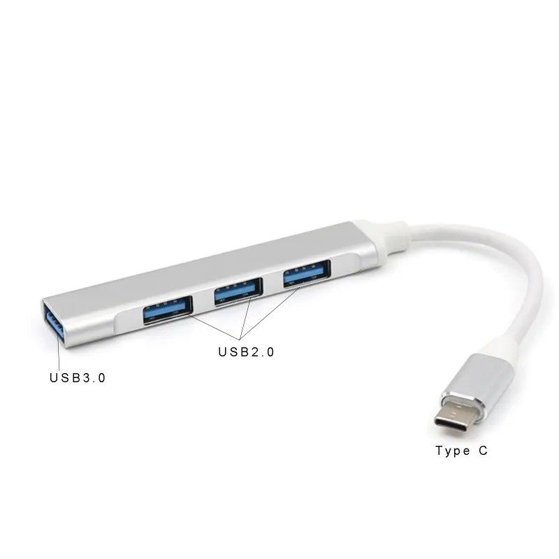 Юсб хаб type c, Usb на 4, 7 usb виходів