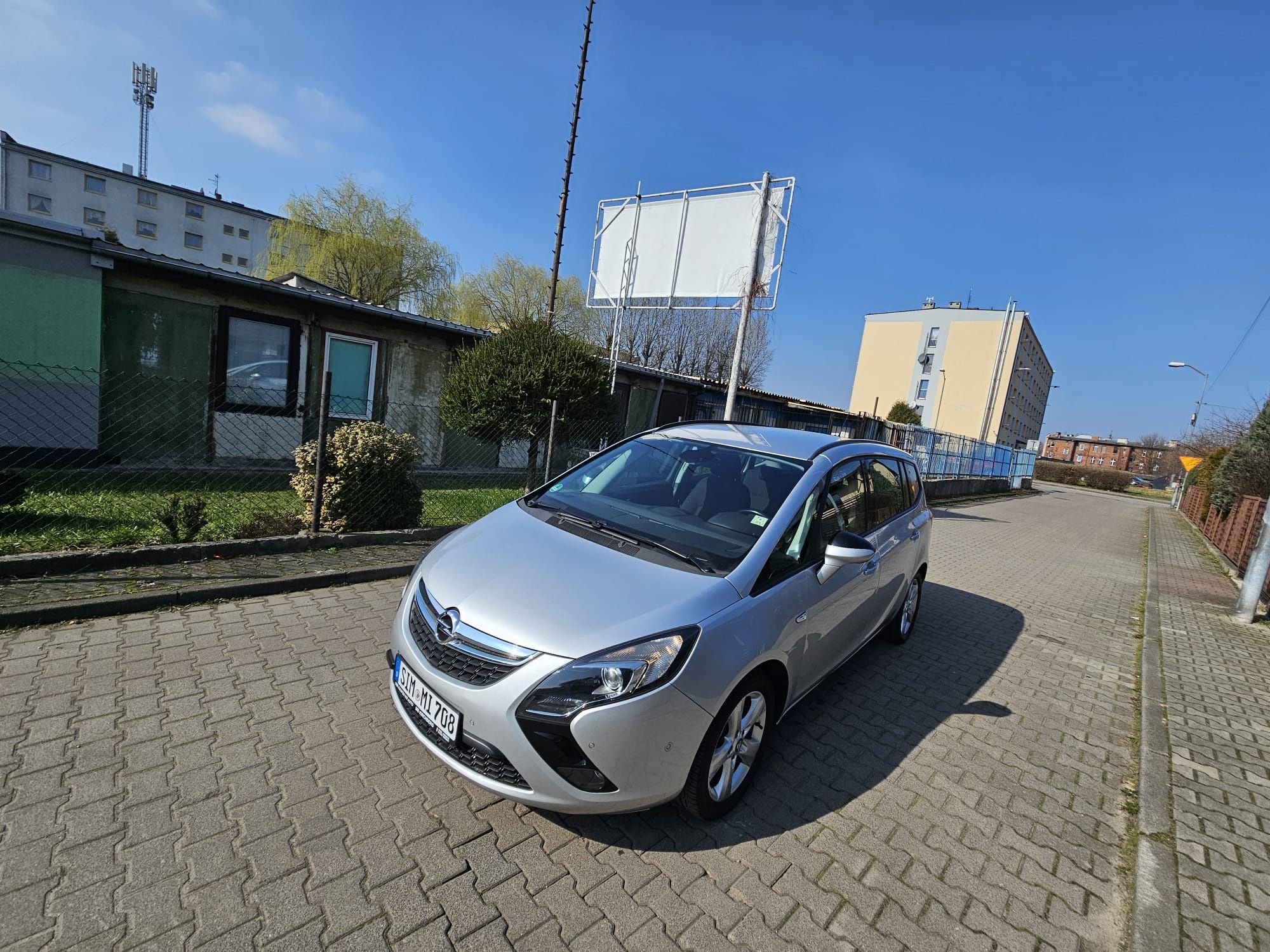 Opel Zafira C 1.4 turbo 140km 2011r 5 osobowa bezwypadkowy